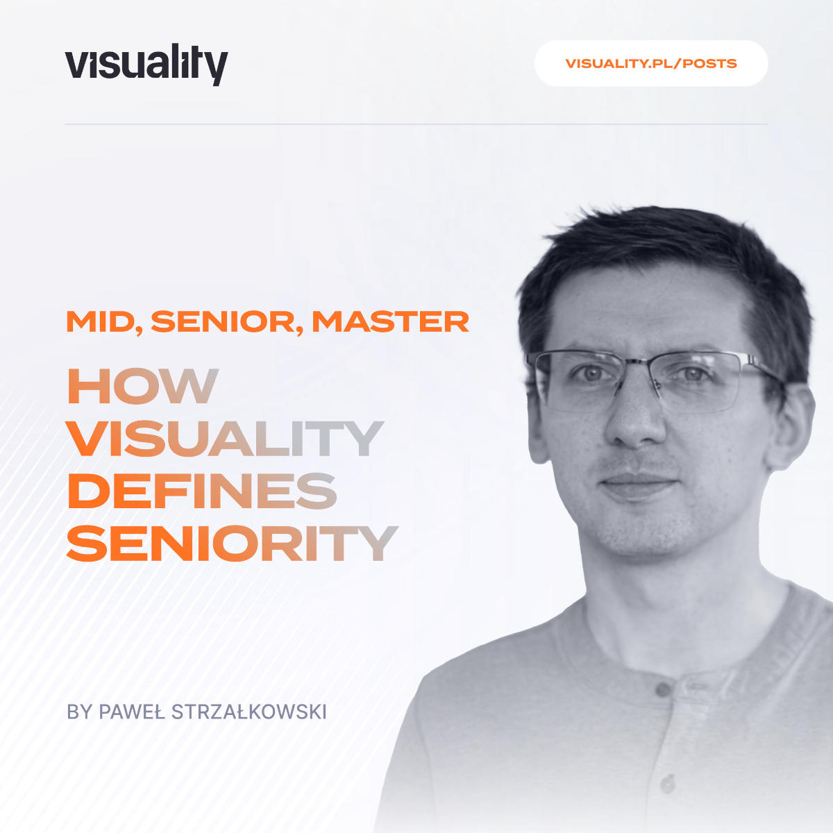 Mid, Senior, Master: How Visuality Defines Seniority
