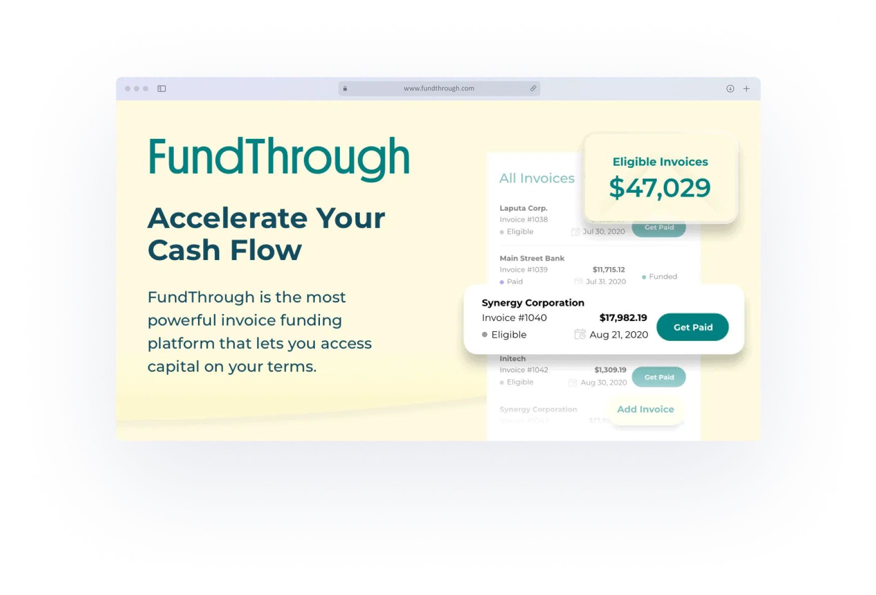 Fundthrough